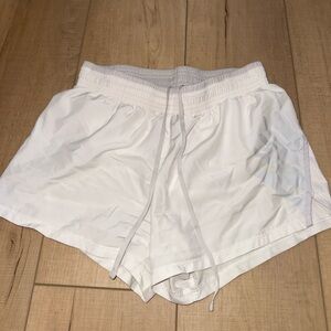 White Nike Athletic Shorts
